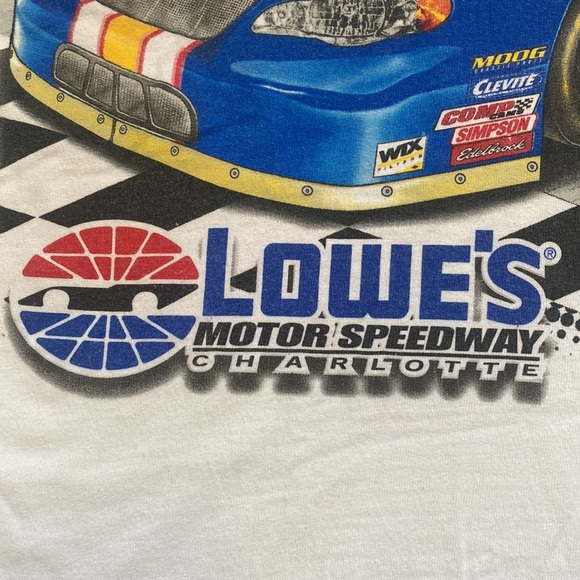 CHASE COCA COLA NASCAR 2004 THE THIRST FOR FIRST VINTAGE White AOP T Shirt in XL - Picture 4 of 12